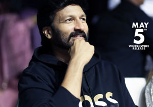 Stylish Looks Of Gopichand At Ramabanam Pre Release Event